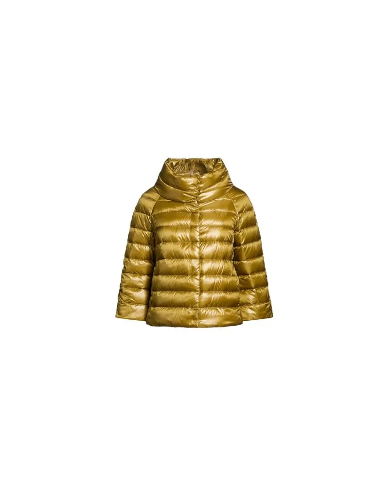 Herno ICONICO - JACKEN & MÄNTEL - Pufferjacken & Daunenjackenauf YOOX.COM Khaki