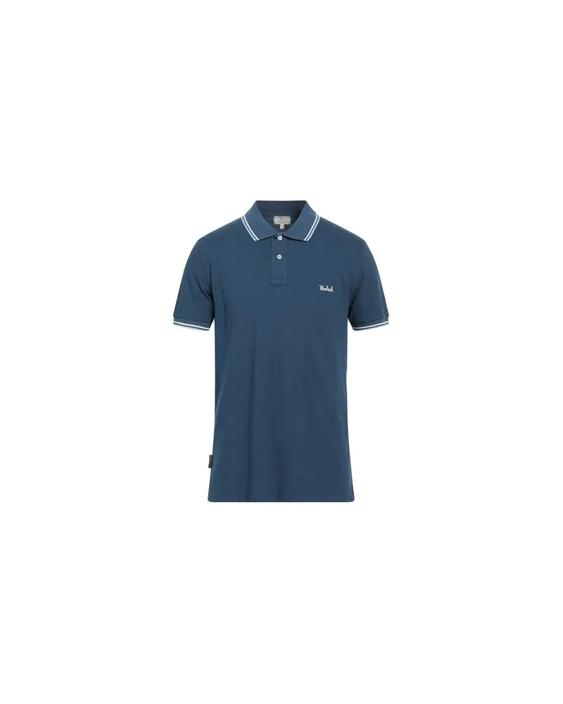 Woolrich TOPS - Poloshirtsauf YOOX.COM Taubenblau