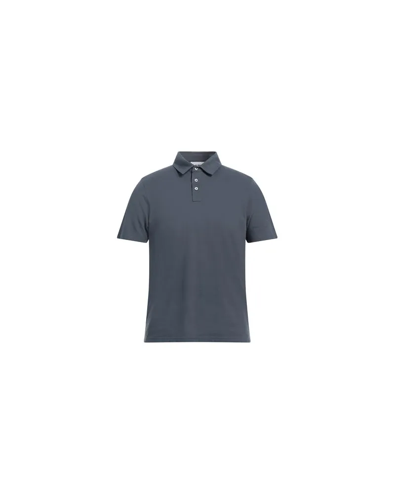 Alpha Studio TOPS - Poloshirtsauf YOOX.COM Taubenblau