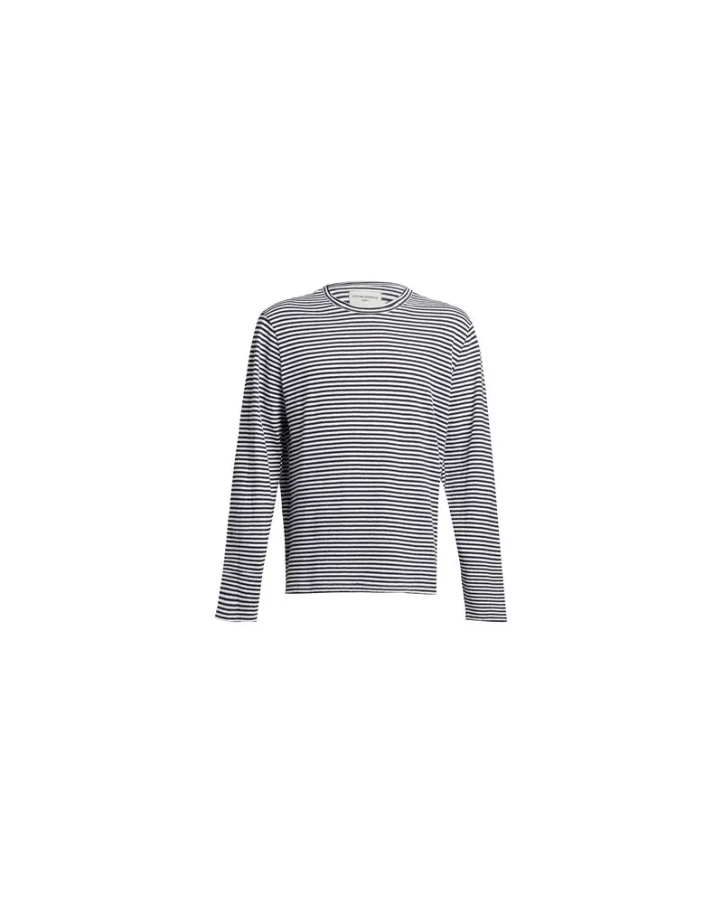 Officine Generale TOPS - T-shirtsauf YOOX.COM Nachtblau