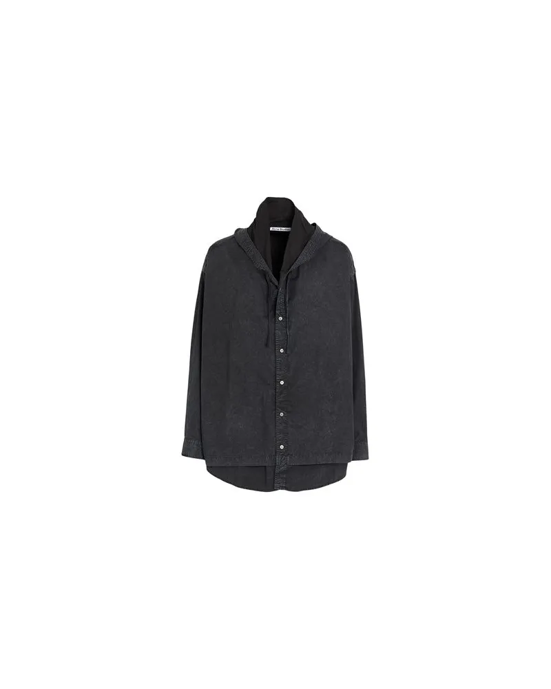 Acne Studios TOPS - Hemdenauf YOOX.COM Schwarz
