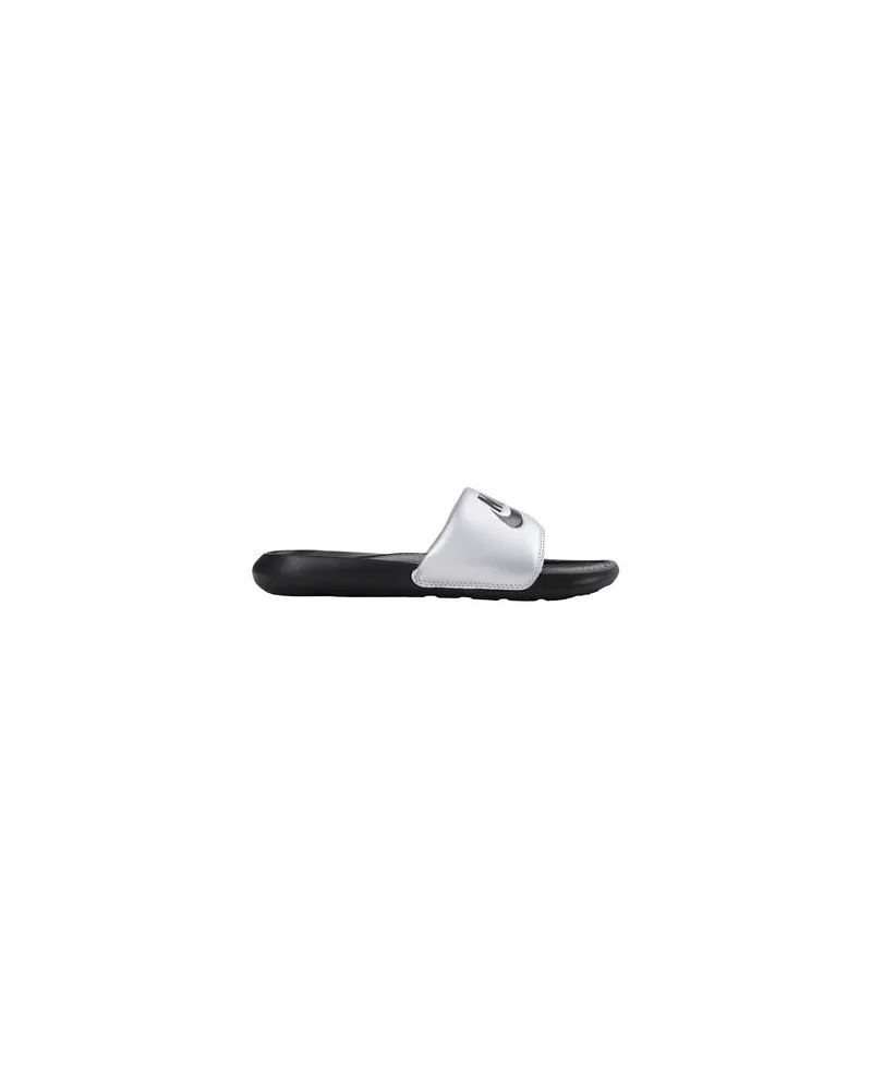 Nike VICTORI ONE SLIDE   - SCHUHE - Sandalenauf YOOX.COM Silber