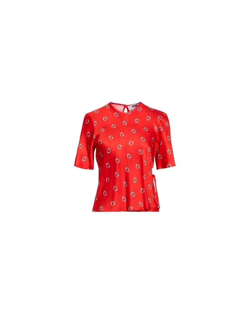 MSGM TOPS - Topsauf YOOX.COM Rot