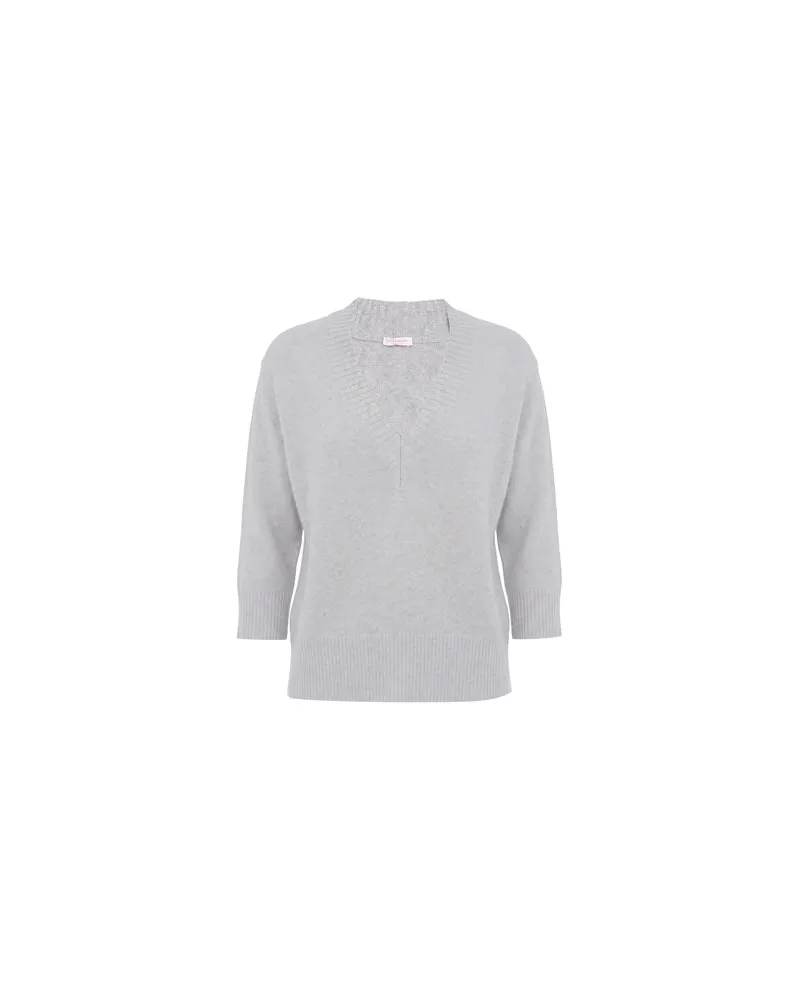 ROSSOPURO STRICKWAREN - Pulloverauf YOOX.COM Hellgrau