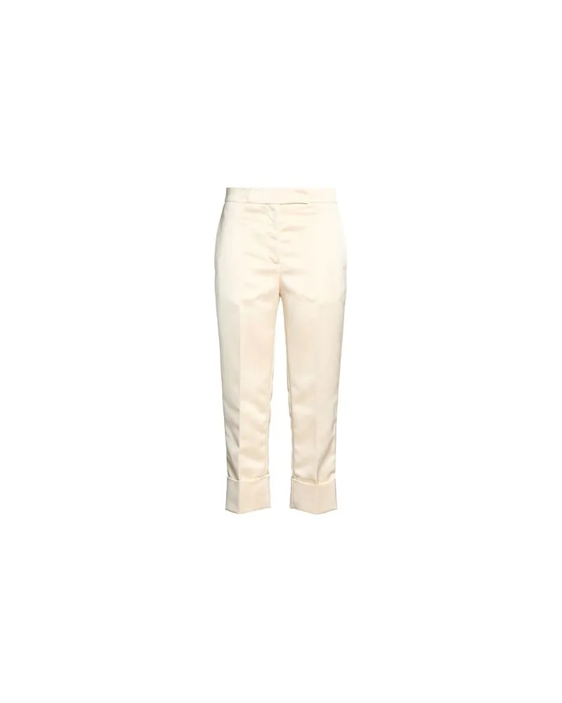 Semicouture HOSEN & RÖCKE - Hosenauf YOOX.COM Cremeweiß