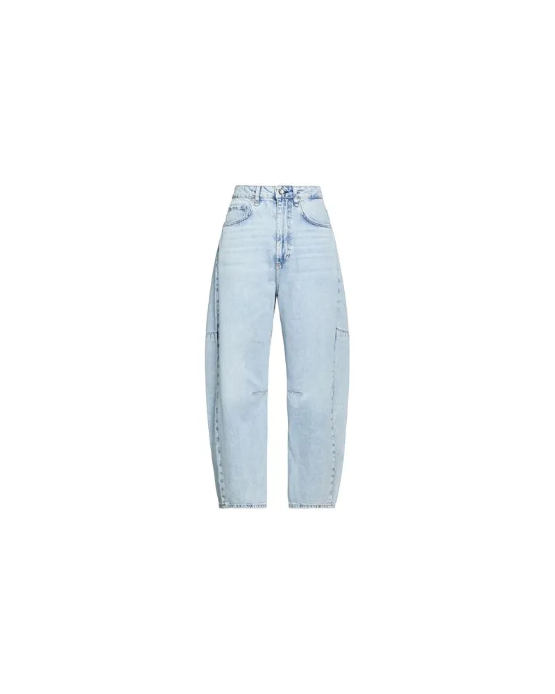 Rag & Bone CHASE HIGH-RISE  - HOSEN & RÖCKE - Jeanshosenauf YOOX.COM Blau