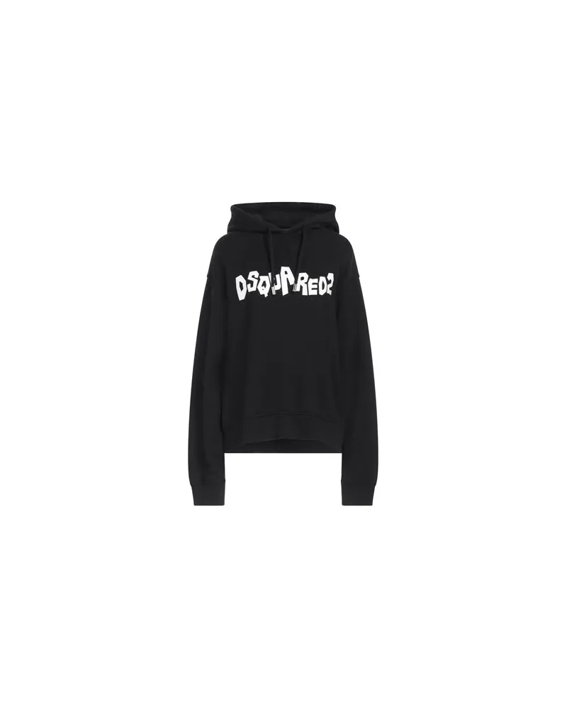 Dsquared2 TOPS - Sweatshirtsauf YOOX.COM Schwarz