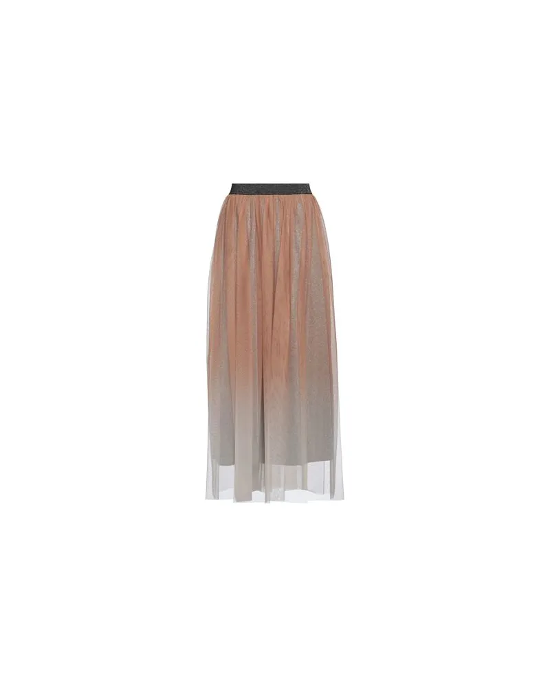 Actitude by Twinset HOSEN & RÖCKE - Maxi-Röckeauf YOOX.COM Kamel