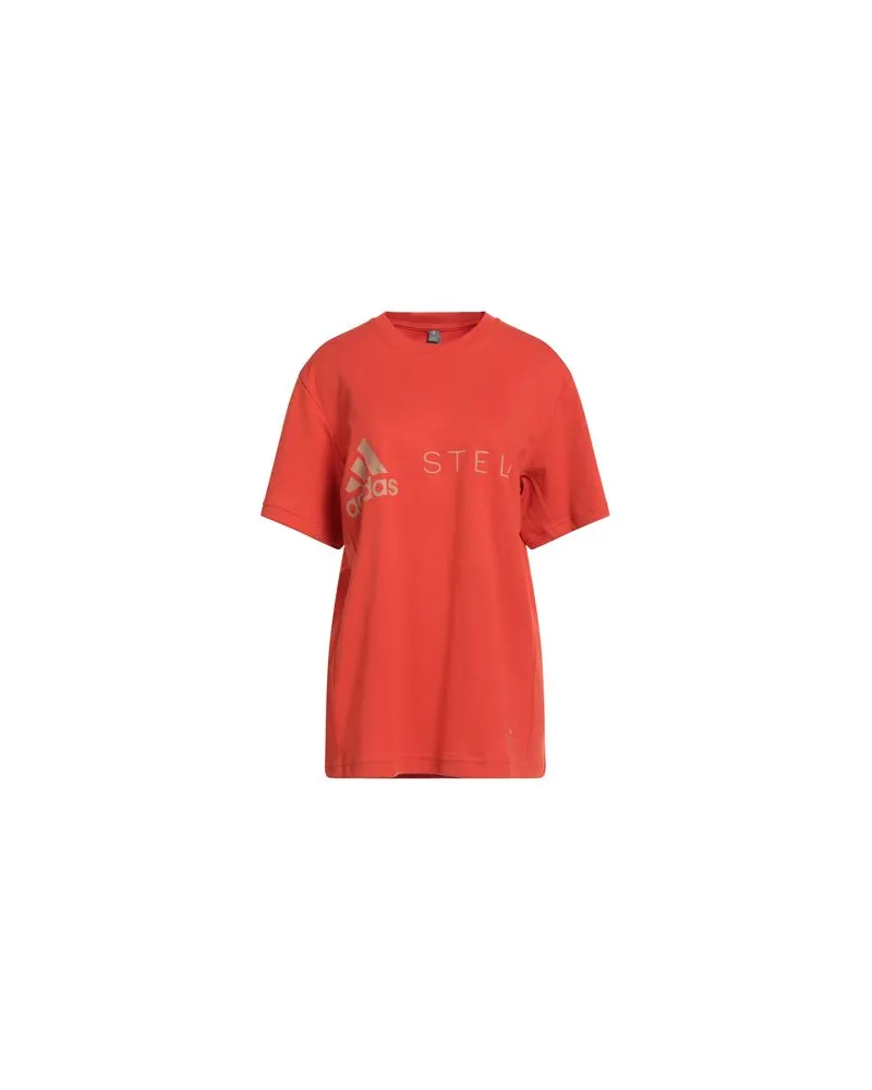 adidas TOPS - T-shirtsauf YOOX.COM Tomatenrot