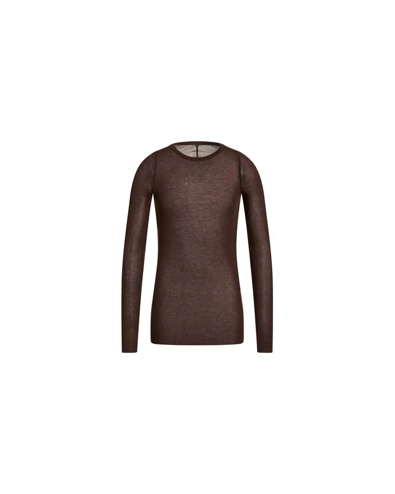 Rick Owens STRICKWAREN - Pulloverauf YOOX.COM Schokobraun