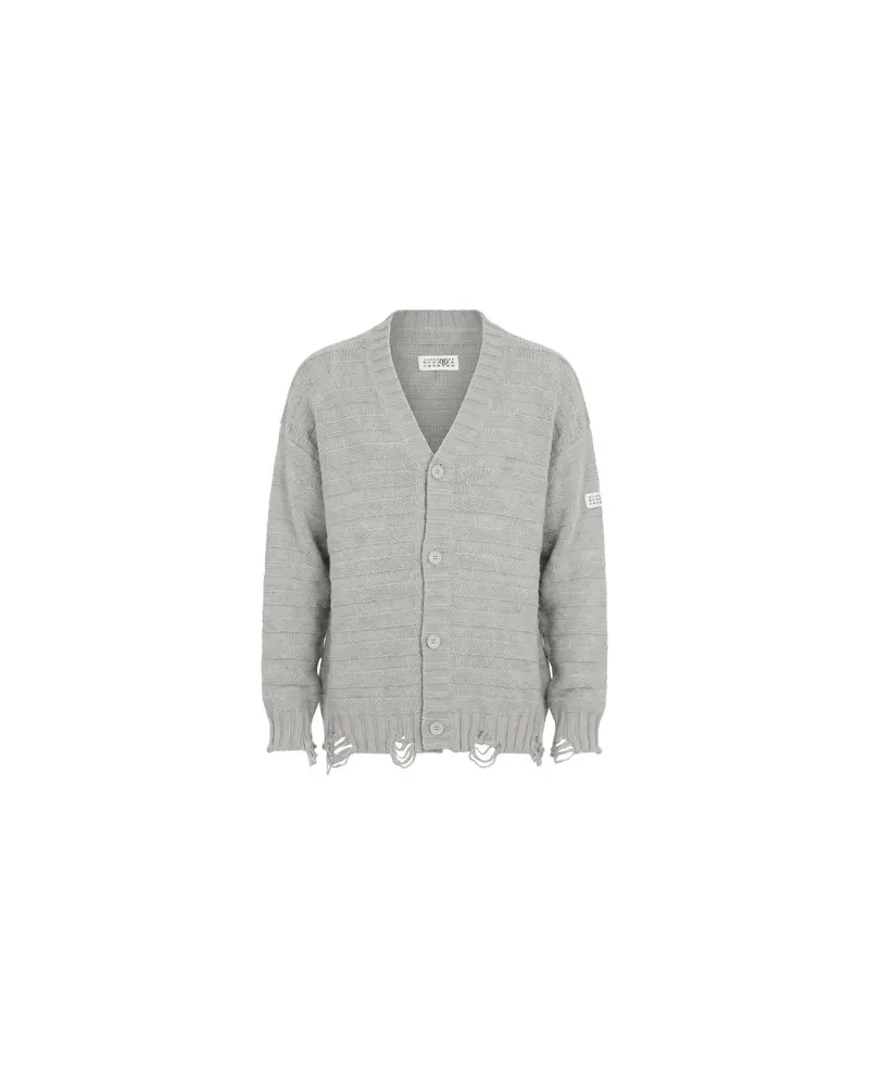Maison Margiela STRICKWAREN - Strickjackenauf YOOX.COM Hellgrau