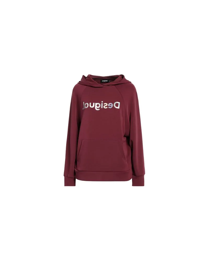 Desigual TOPS - Sweatshirtsauf YOOX.COM Bordeaux
