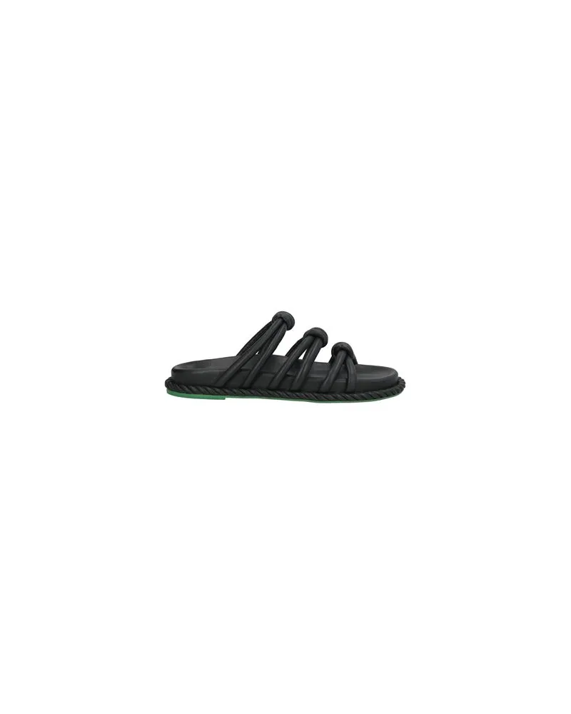 FARM Rio BLACK TIE FLAT SANDAL - SCHUHE - Sandalenauf YOOX.COM Schwarz