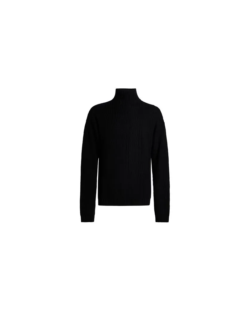 Alpha Studio STRICKWAREN - Rollkragenpulloverauf YOOX.COM Schwarz