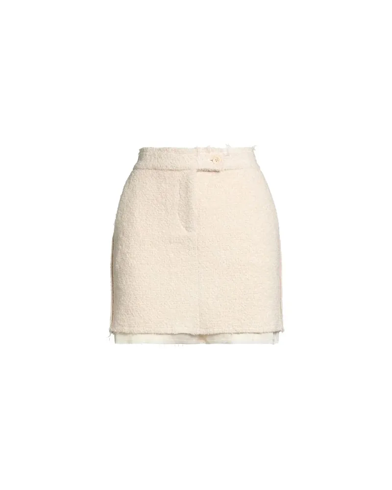 NUDE HOSEN & RÖCKE - Miniröckeauf YOOX.COM Elfenbein