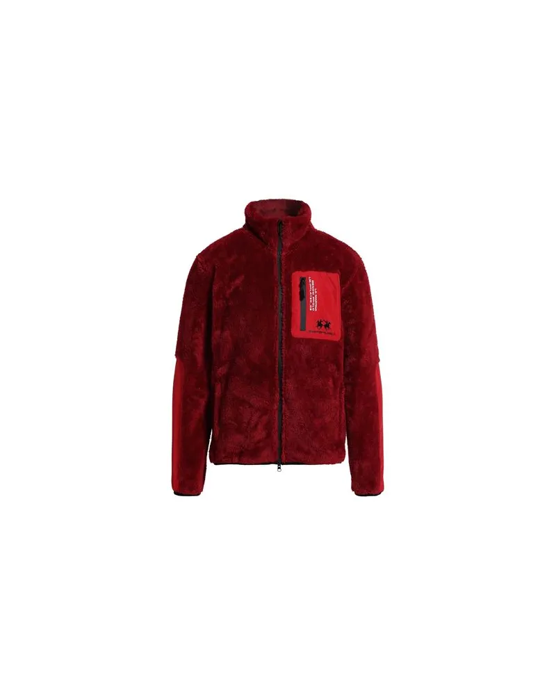 La Martina TOPS - Sweatshirtsauf YOOX.COM Ziegelrot
