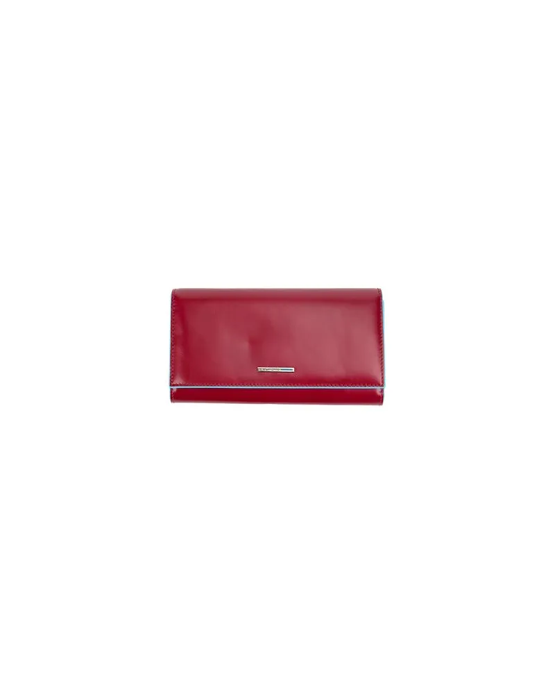 Piquadro Kleinlederwaren - Brieftaschenauf YOOX.COM Rot