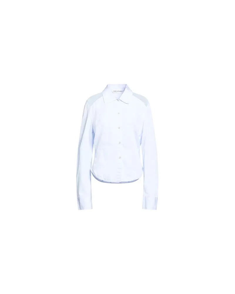 Our Legacy TOPS - Hemdenauf YOOX.COM Himmelblau