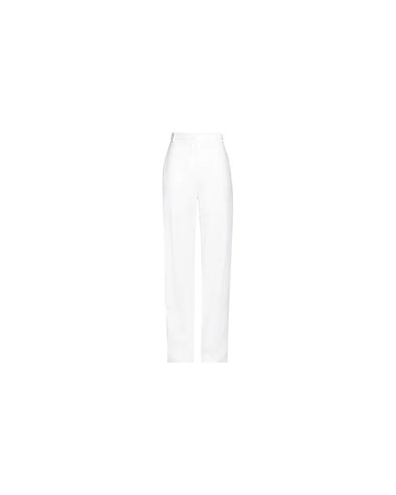 Max Mara HOSEN & RÖCKE - Hosenauf YOOX.COM Weiß