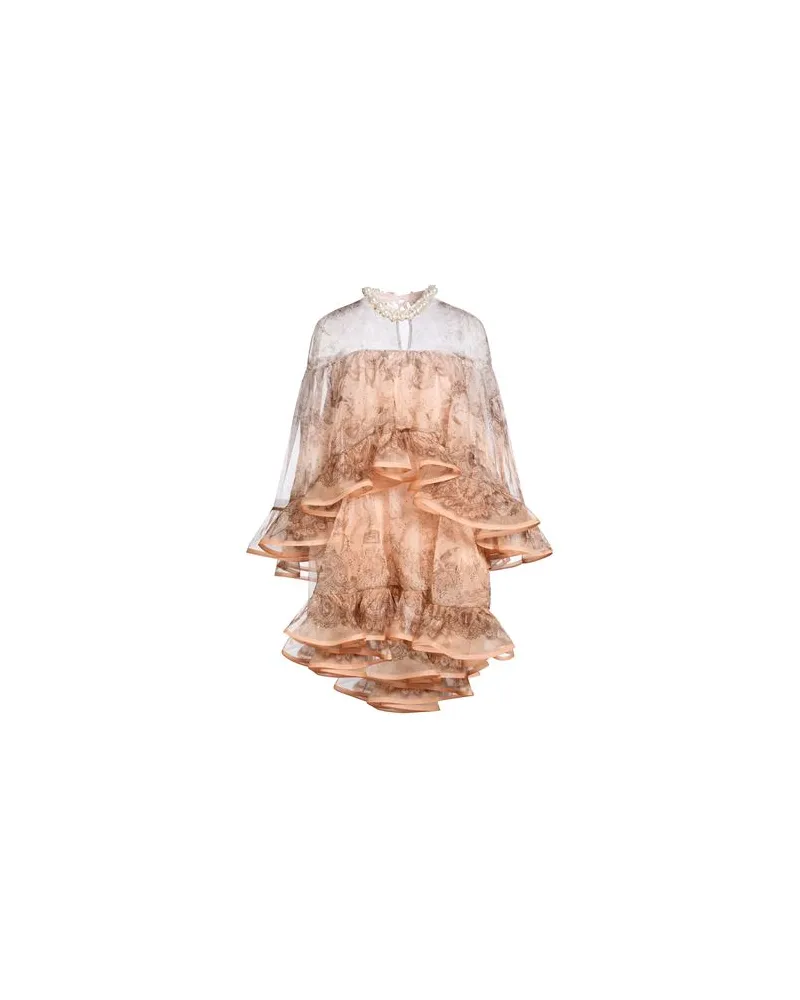 Zimmermann KLEIDER - Mini-Kleiderauf YOOX.COM Pfirsich