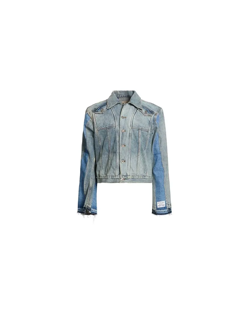 GALLERY DEPT. JACKEN & MÄNTEL - Jeansjacken/Mäntelauf YOOX.COM Blau