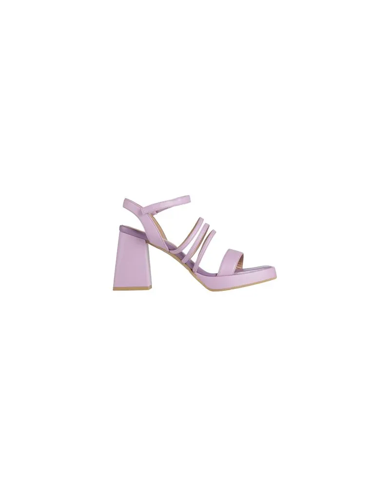 Luca Valentini SCHUHE - Sandalenauf YOOX.COM Lila