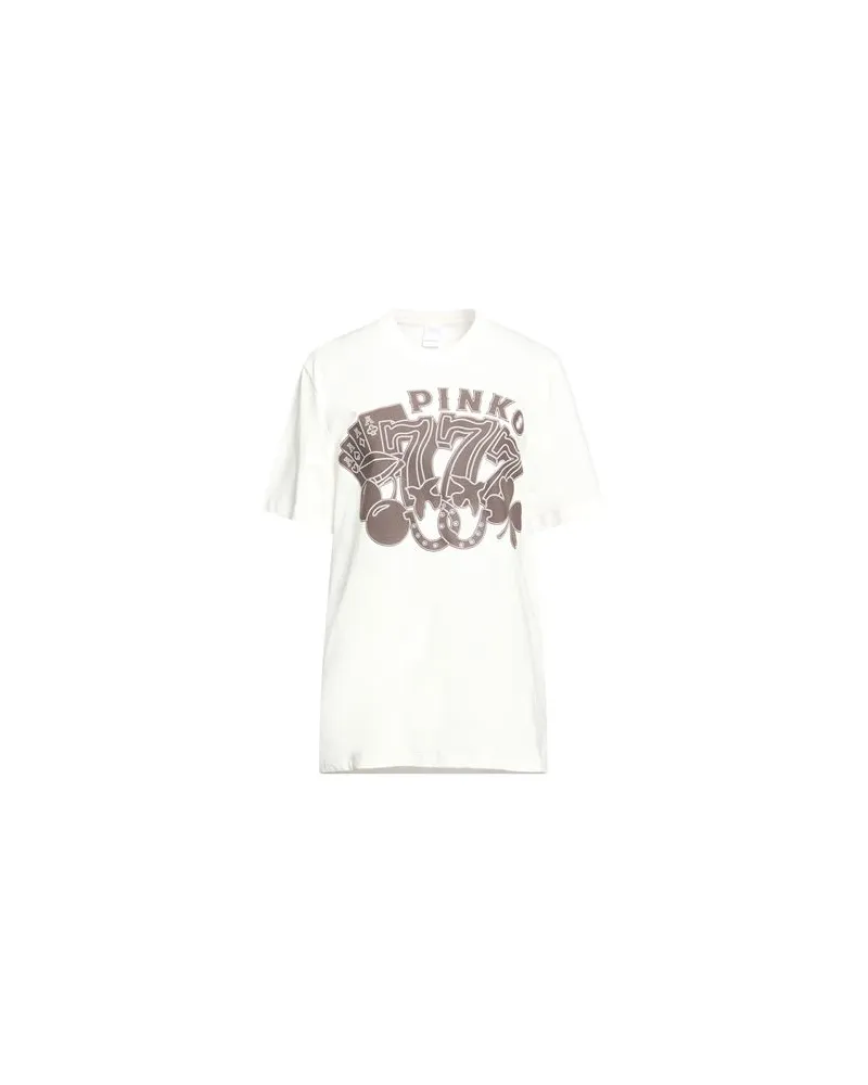 Pinko TOPS - T-shirtsauf YOOX.COM Weiß