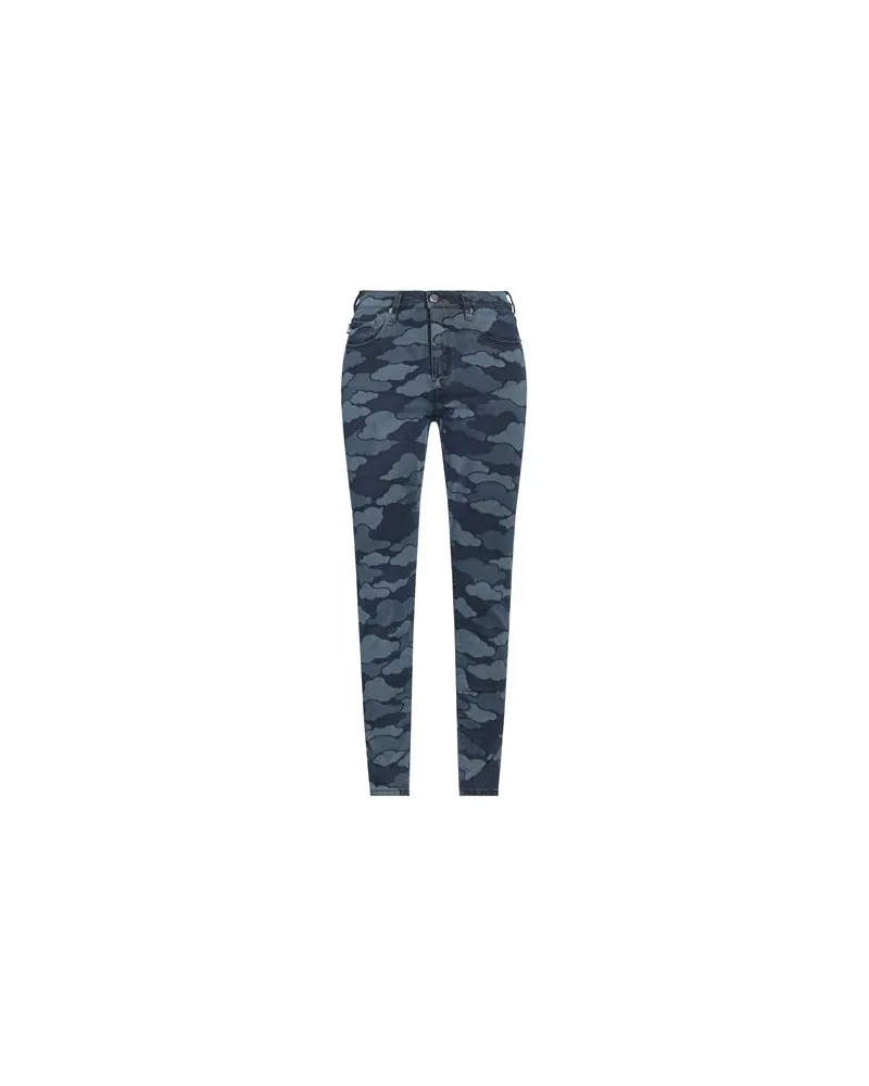 Moschino HOSEN & RÖCKE - Jeanshosenauf YOOX.COM Blau