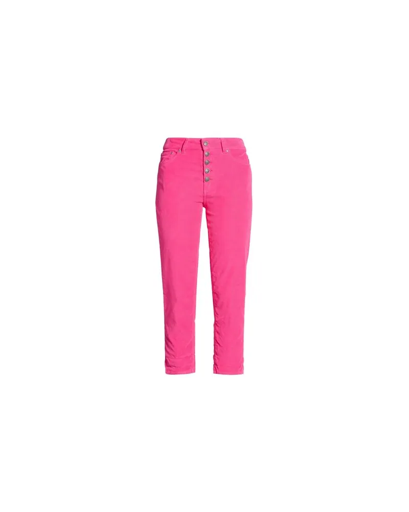 Dondup HOSEN & RÖCKE - Hosenauf YOOX.COM Fuchsia