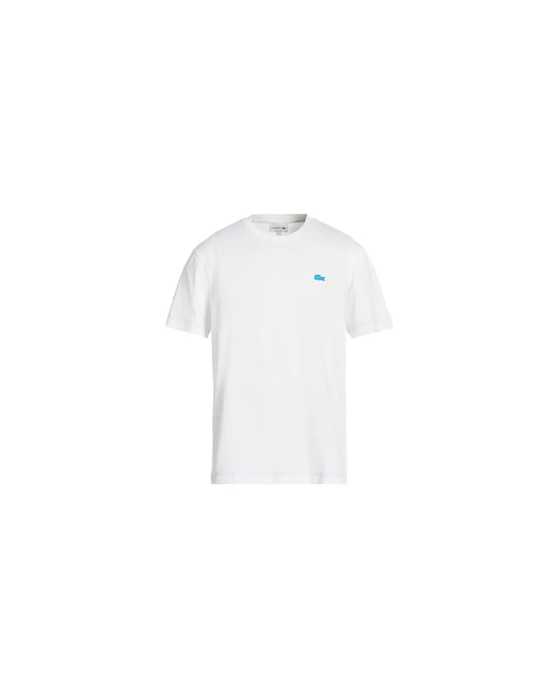 Lacoste TOPS - T-shirtsauf YOOX.COM Weiß