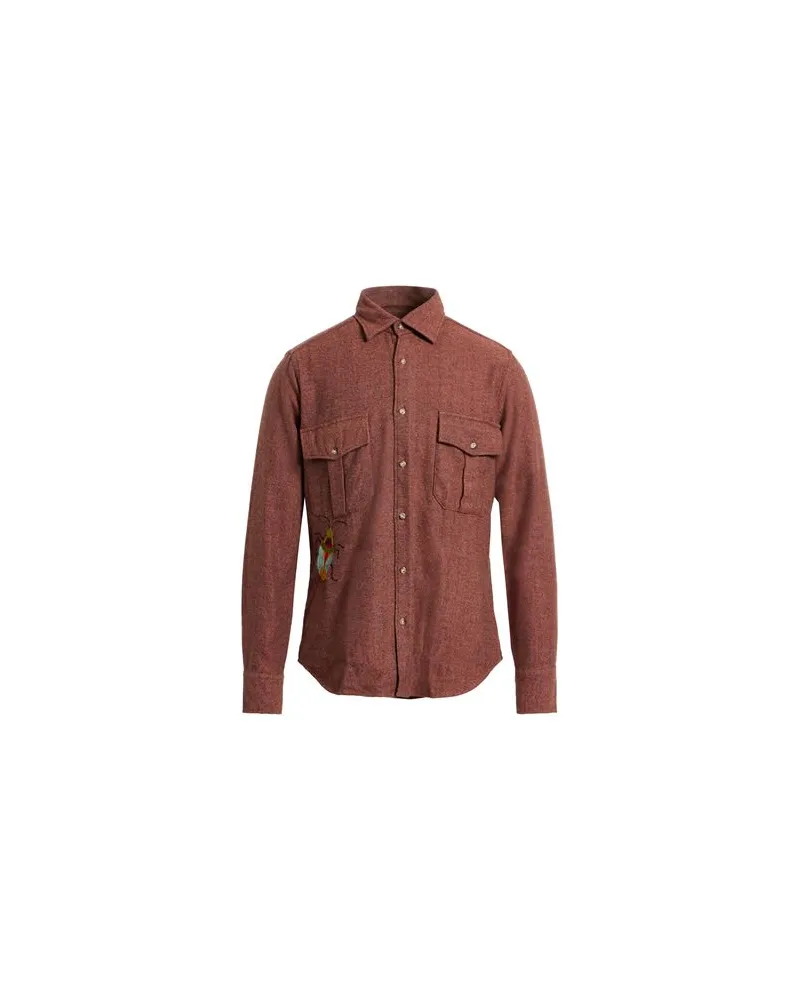 Tintoria Mattei TOPS - Hemdenauf YOOX.COM Rostrot