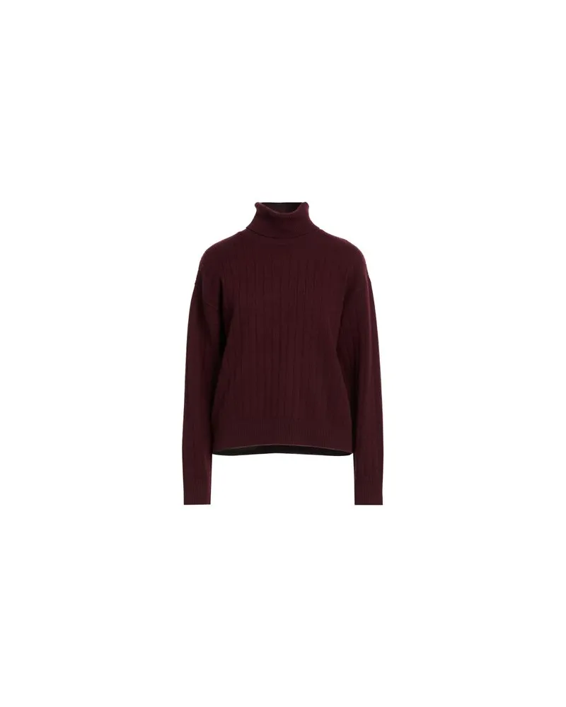 Eleventy STRICKWAREN - Rollkragenpulloverauf YOOX.COM Bordeaux