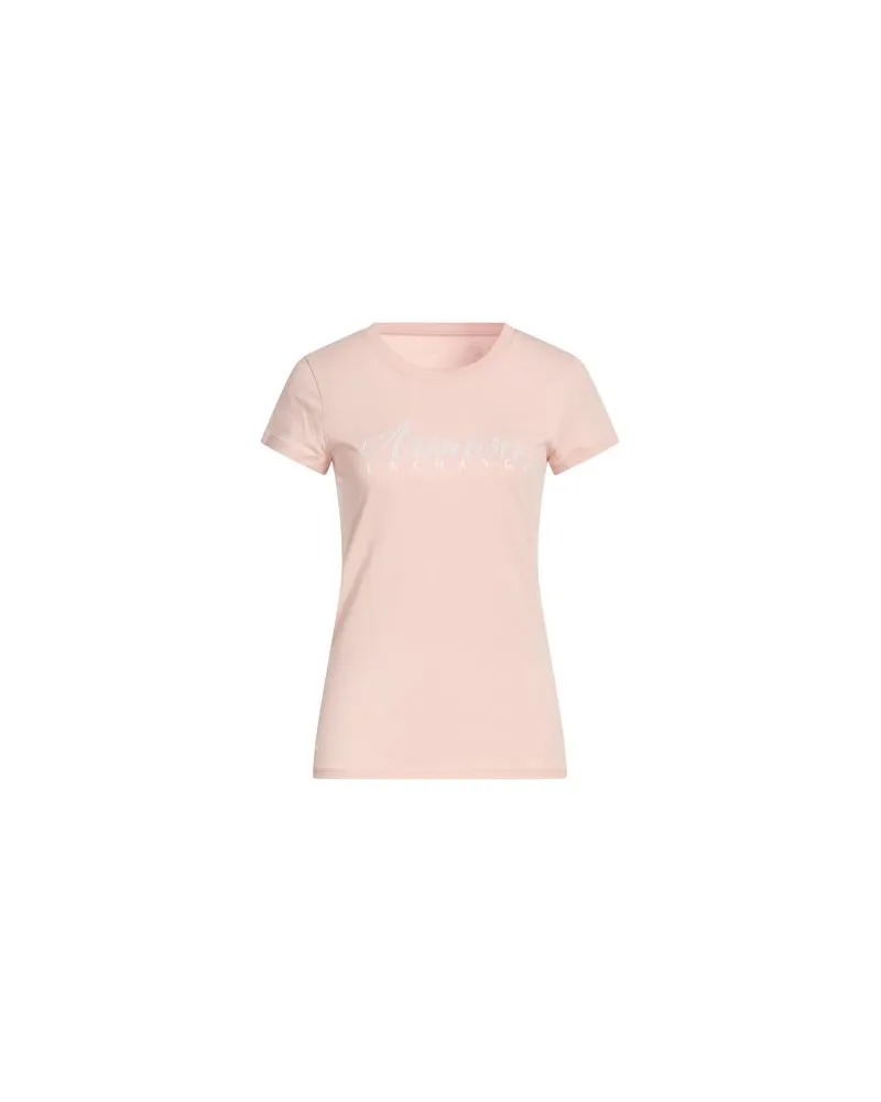 Armani Exchange TOPS - T-shirtsauf YOOX.COM Hellrosa