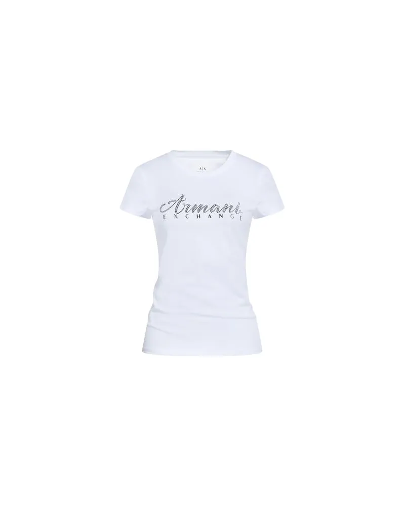 Armani Exchange TOPS - T-shirtsauf YOOX.COM Weiß