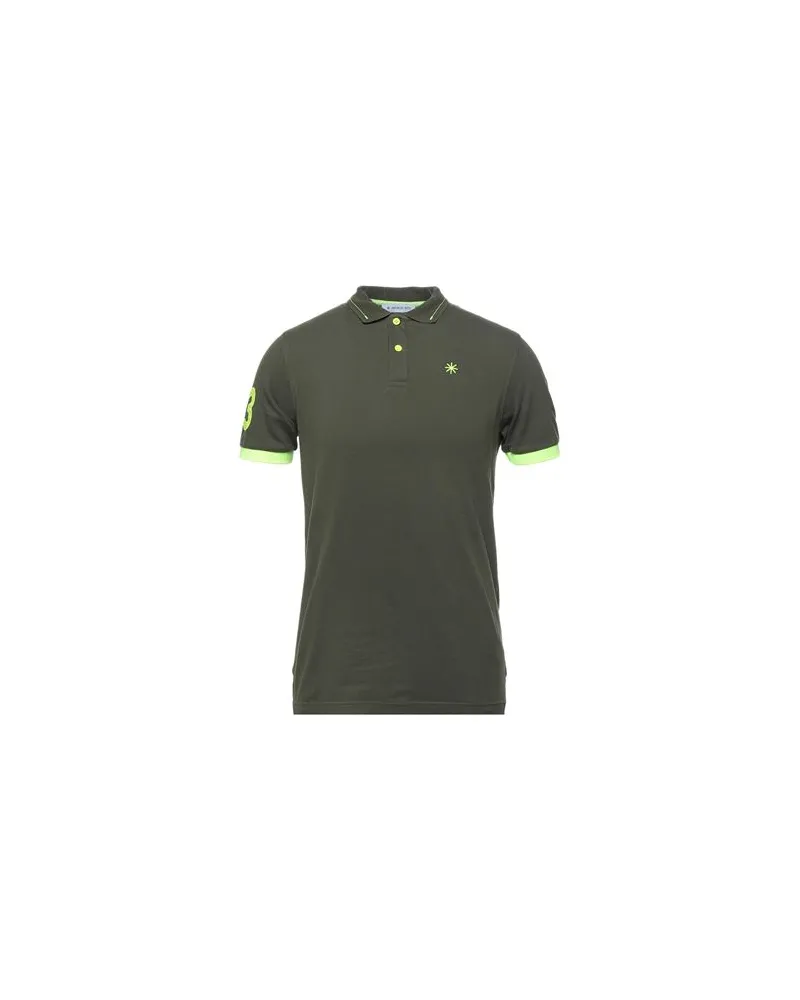 Manuel Ritz TOPS - Poloshirtsauf YOOX.COM Militärgrün