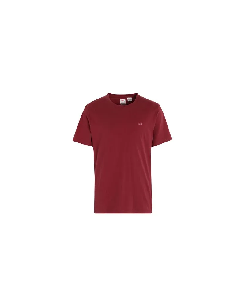 Levi's SS ORIGINAL HM TEE  - TOPS - T-shirtsauf YOOX.COM Ziegelrot