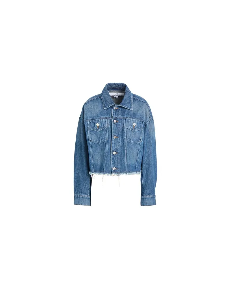 A.P.C. X NATACHA RAMSAY-LEVI - JACKEN & MÄNTEL - Jeansjacken/Mäntelauf YOOX.COM Blau