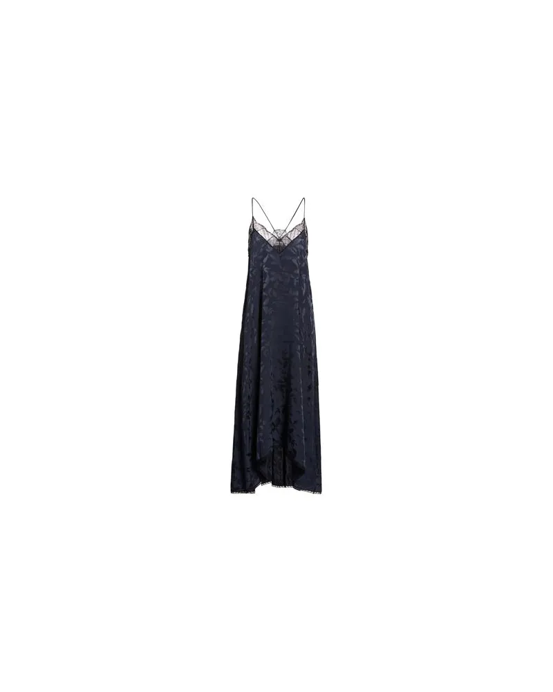 Zadig & Voltaire KLEIDER - Maxi-Kleiderauf YOOX.COM Nachtblau