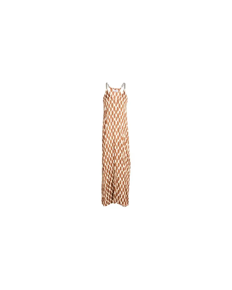 Jijil KLEIDER - Maxi-Kleiderauf YOOX.COM Lederfarben