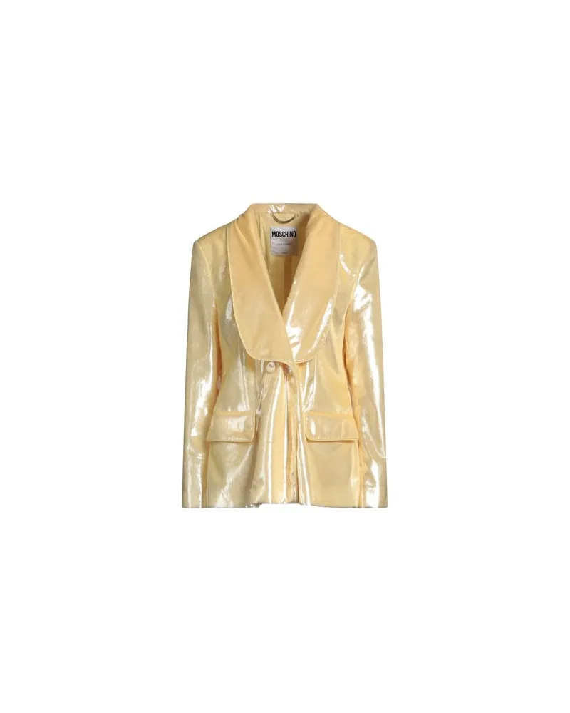 Moschino COUTURE - ANZÜGE und CO-ORDS - Blazersauf YOOX.COM Pastellgelb