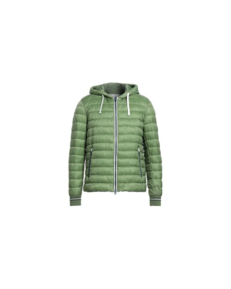 Herno GLOBE - JACKEN & MÄNTEL - Pufferjacken & Daunenjackenauf YOOX.COM Grün