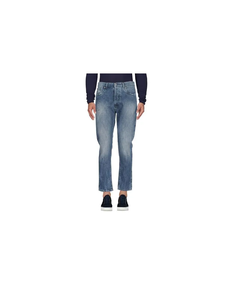 Daniele Alessandrini HOSEN & RÖCKE - Jeanshosenauf YOOX.COM Blau