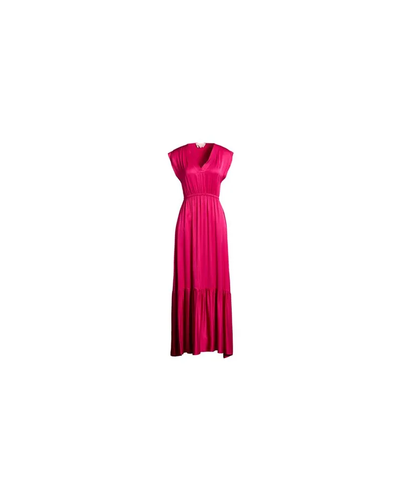 Kaos KLEIDER - Maxi-Kleiderauf YOOX.COM Fuchsia