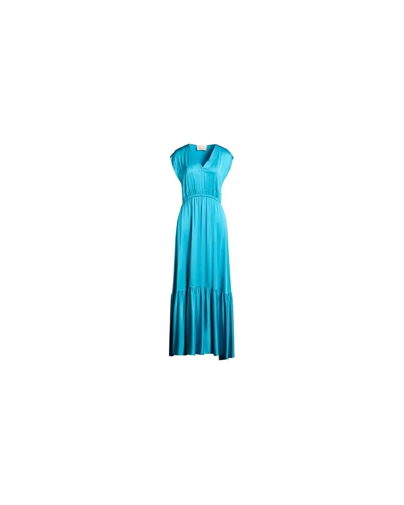Kaos KLEIDER - Maxi-Kleiderauf YOOX.COM Tūrkis