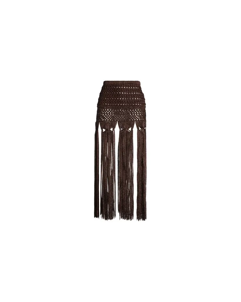 Alanui HOSEN & RÖCKE - Maxi-Röckeauf YOOX.COM Schokobraun