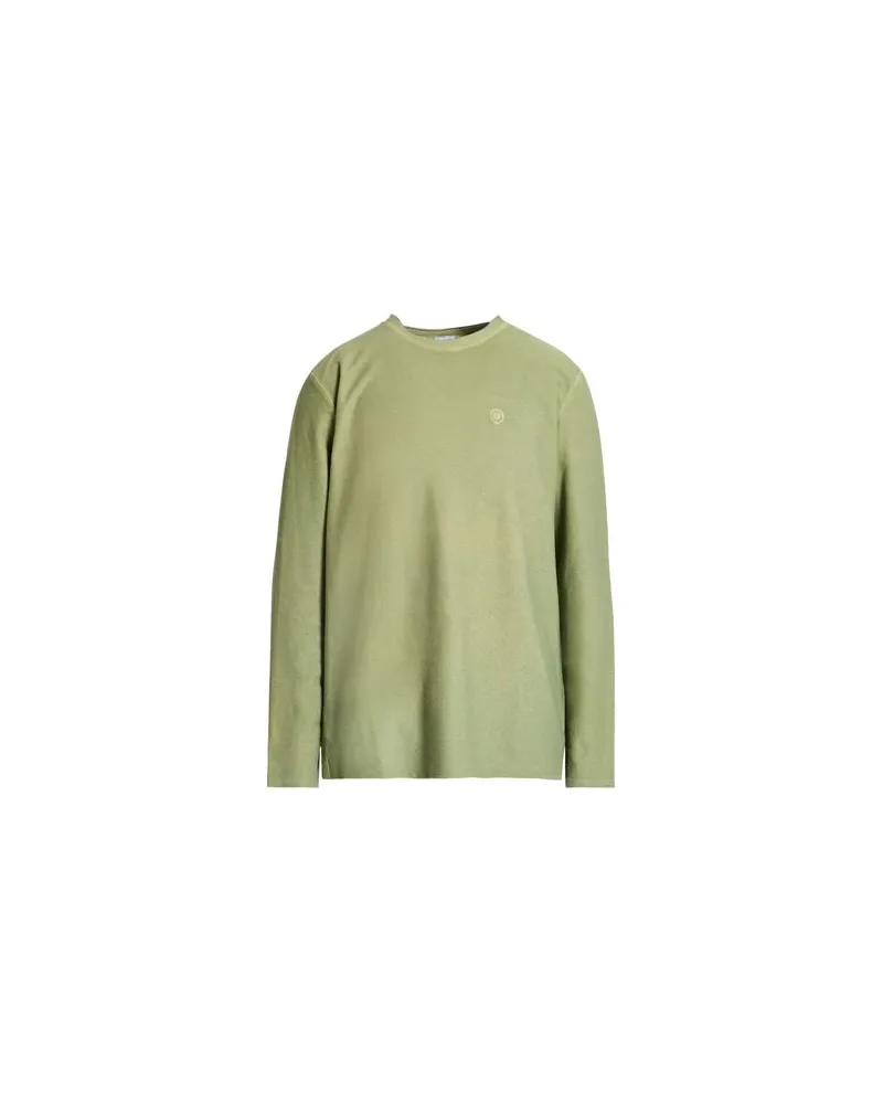 DISTRETTO12 TOPS - Sweatshirtsauf YOOX.COM Militärgrün