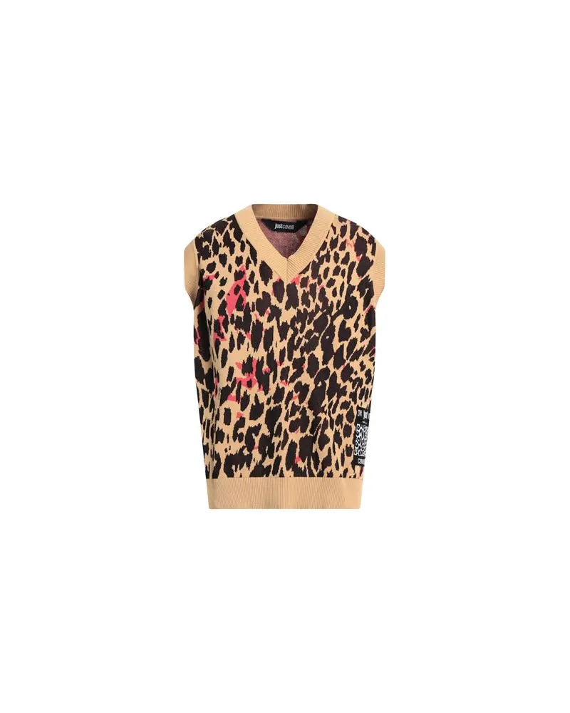 Just Cavalli STRICKWAREN - Pulloverauf YOOX.COM Sand