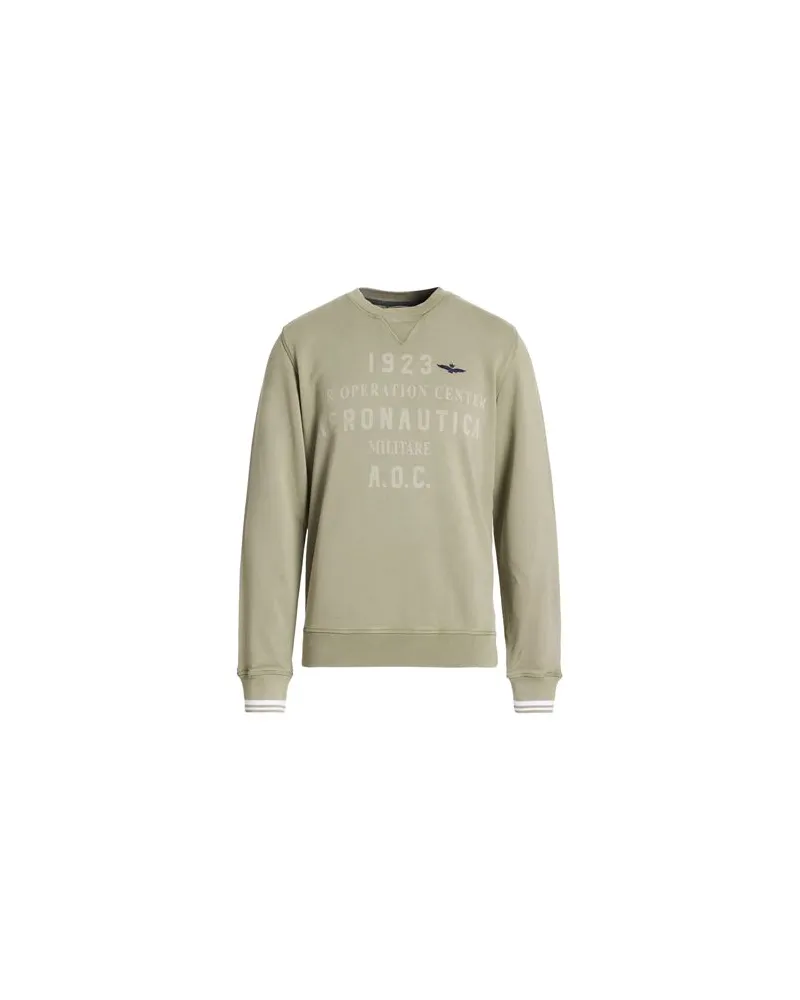 Aeronautica Militare TOPS - Sweatshirtsauf YOOX.COM Militärgrün