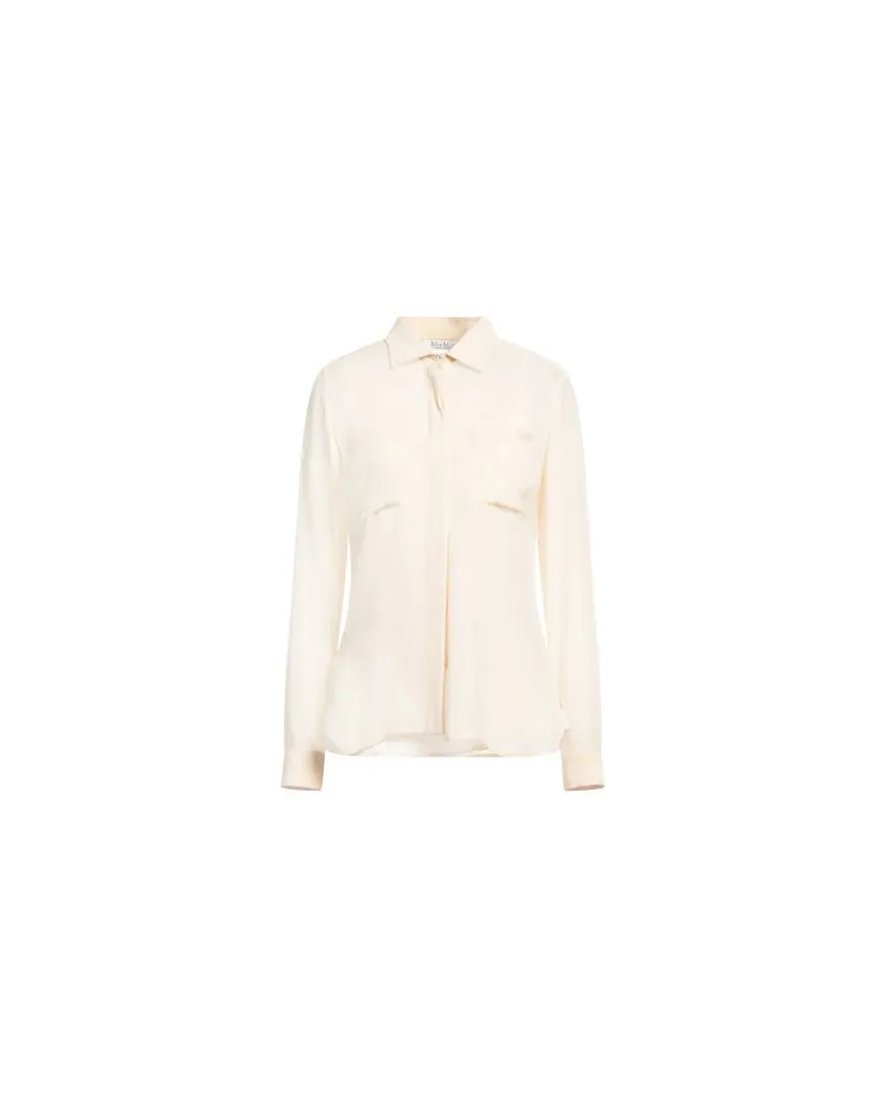 Max Mara TOPS - Hemdenauf YOOX.COM Elfenbein