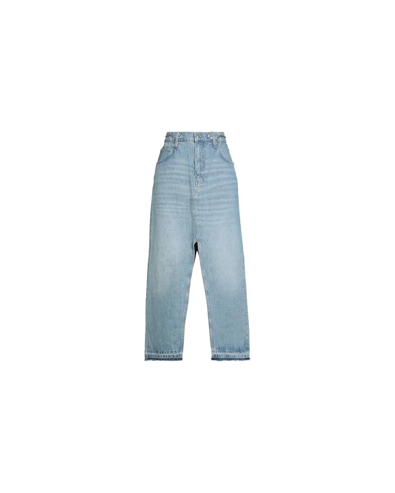 Maje HOSEN & RÖCKE - Jeansröckeauf YOOX.COM Blau